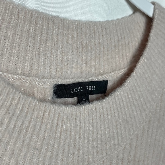 Love Tree Super Soft Oversized Ribbed Long Sleeve Sweater Size L - Picture 2 of 8